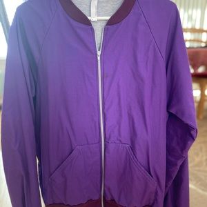 American Apparel Purple Jacket